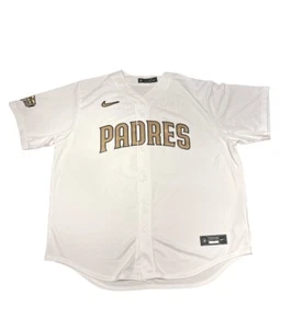 Camiseta Nike Manny Machado San Diego Padres 2022 MLB All-Star Game Oro Blanco XXL - Imagen 1 de 12