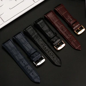 22MM GENUINE LEATHER WATCH STRAP FIT FOR GUESS W0040G3 W0247G3 W0040G7 SERIES - Picture 1 of 18