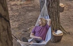 Portable Outdoor HammockGarden Home Travel Camping Swing - Super Deal - Picture 1 of 8