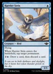 Magic the Gathering (mtg): OTJ: Harrier Strix - Foil - Picture 1 of 1
