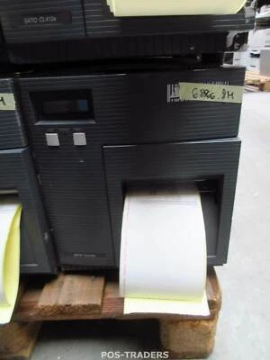 SATO CL412E Thermal Label Printer 203Dpi 104 mm PARALLEL / LINES / 68866,8 M - Bild 1 von 4