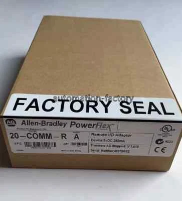 NEW Allen-Bradley 20-COMM-R PowerFlex Remote I/O Communication Adapter 20COMMR - Image 1 of 3
