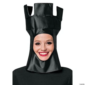 Adults Chess Rook Mask - Picture 1 of 1