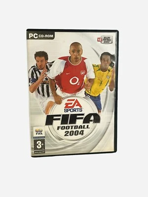 FIFA Football 2004 PC Game EA Sports CD Windows Computer Thierry Henry Retro Fun - Image 1 of 4