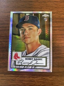 2021 Topps Chrome Bobby Dalbec RC Boston Red Sox Card 29 Topps Subset - Picture 1 of 2