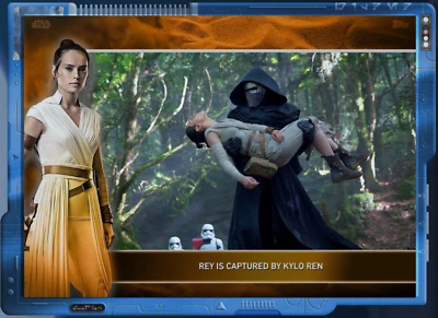 Kylo Ren History of Rey Gilded Legendary [cc#10] Topps Star Wars digital card - Image 1 of 4