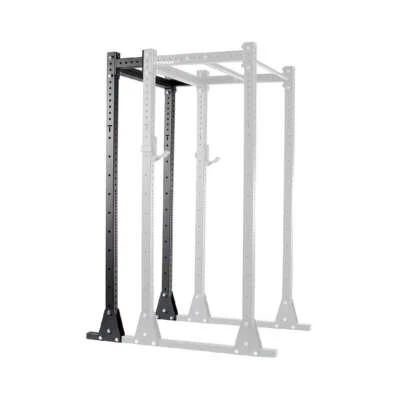 Kit de extensão de pé plano Titan Fitness série X-3 82 pol. H 10 pol. D - Imagem 1 de 4