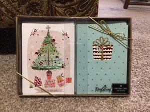 Dayspring Boxed Christmas Cards Jesus Is The Gift Verse, small size, jeweled - Picture 1 of 2