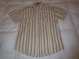 Authentic Monarchy Embroidered Military Style Button Down Mens Shirt Sz XXL* - Picture 1 of 7