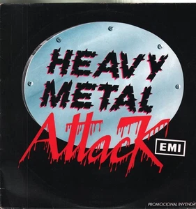 Various Artists Heavy Metal Attack LP vinyl Brazil Emi 1984 promo compilation - Picture 1 of 4
