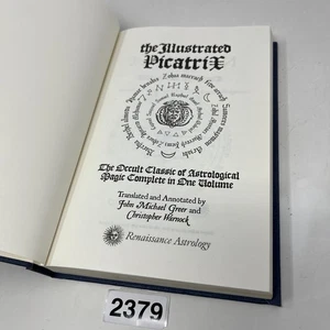 The Illustrated Picatrix: The Occult Classic by John Michael Greer - HC 2015 - Picture 1 of 13