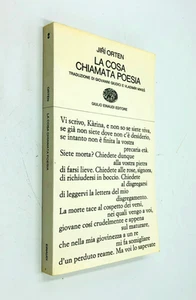 Das Ding namens Poesie - Jiri Orten - Einaudi 1969 - Bild 1 von 6