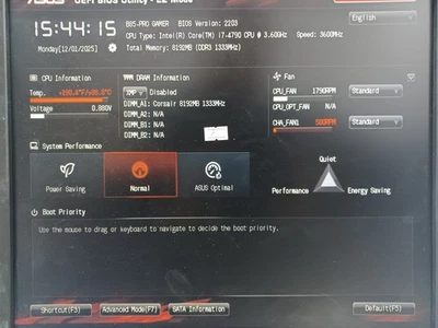 Processore Intel Core i7, ASUS B85-Pro Gamer, pacchetto DDR3 8 GB + IVA inc, - Immagine 1 di 4