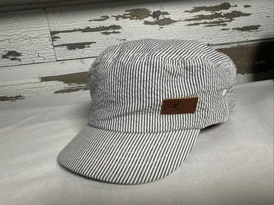 Gorra Kangol a Rayas Tau Gorra L Mezcla de Algodón Estilo Ingeniero Ferroviario Foto 1 de 4