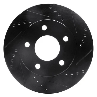 For Oldsmobile Cutlass Cruiser 87-94 Brake Rotor DFC Premium Drilled & Slotted — 第 1/4 张图片