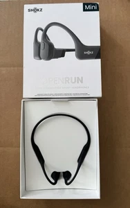 Auriculares deportivos Shokz Mini OpenRun conducción ósea - negros - S803 - Imagen 1 de 4