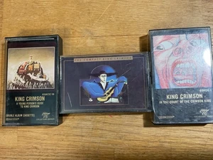 KING CRIMSON 3 Cassette Tape Lot  Court Crimson King, Compact, Young Person’s Gd - Picture 1 of 7