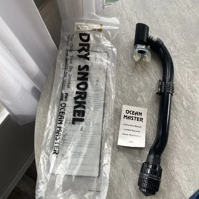 Ocean Master Dry Snorkel 2000 movimiento 3D negro Foto 1 de 4