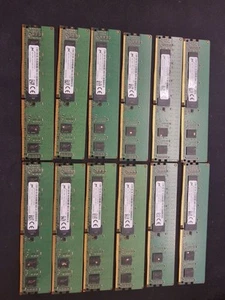 12x 4GB 1RX8 PC4-2400T-RD1-11 ECC RDIMM DDR4 - Photo 1/2