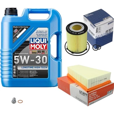 MAHLE Inspektionspaket 5 L Liqui Moly Longtime 5W-30 für Mercedes-Benz B-Klasse - Bild 1 von 4