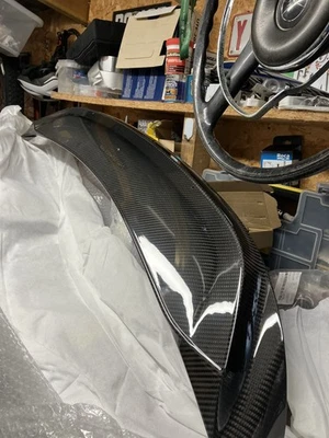 Carbon Fiber Rear Trunk Spoiler Wing for Porsche 718 Boxster 2016-2019 — 第 1/4 张图片