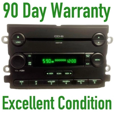 Ford Mercury 2006-2007 Five Hundred Montego AM FM 6 reproductores de CD 6G1T-18C815-AC Foto 1 de 4