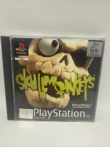 Skull Monkeys PlayStation PS1 PAL English - Complete SUPER RARE TITLE!NO BOOKLET - Picture 1 of 10