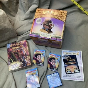 Harry Potter Trading Card Game Two Player Starter Set & Secret Box & 4 Pins - Picture 1 of 9