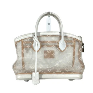 LOUIS VUITTON M40699 Transparency Monogram Lockit Tote Bag Hand Bag - Picture 1 of 17