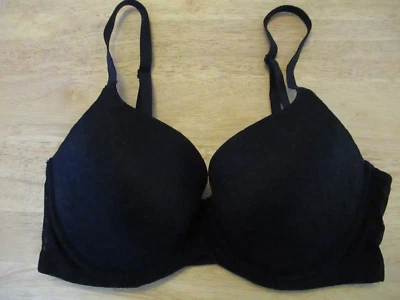 Sujetador push-up bidireccional negro talla 34DD sin límites nuevo sin etiquetas Foto 1 de 3