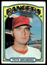 1972 Topps #64 Pete Broberg See Scan