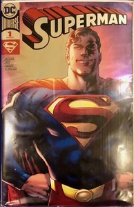 SDCC 2018 DC Comics Superman #1 (cubierta de lámina plateada) (ivan reis) en mano - Imagen 1 de 1