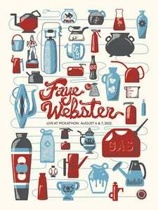 FAYE WEBSTER - Pickathon 2022 Gig Poster - Picture 1 of 1