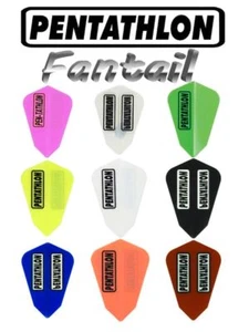 6 Dart Flights Pentathlon FANTAIL - Color selectable - Picture 1 of 10