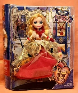 APPLE WHITE EVER AFTER HIGH THRONECOMING DOLL! MASQUERADE COSTUME NEW - Picture 1 of 6