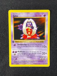 Tarjeta de Pokémon: 1a Edición JYNX Base Poco Común (EX-NM) - Imagen 1 de 2