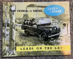 Land Rover series 1 2 Dealer Brochure original 2 T Cuneo Brochure Art 107 Early - Picture 1 of 3
