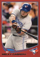 2013 Topps Target Red Border #571 Melky Cabrera Toronto Blue Jays