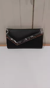 REDUCED - brand new top quality expensive black shoulder /cross body/ clutch bag - Picture 1 of 22