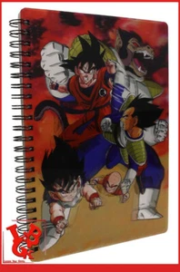 DRAGON BALL Z Goku vs Vegeta Effet 3D Carnet Notes Spirales A5 # NEUF # - Picture 1 of 4