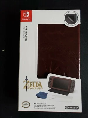 PowerA Hybrid Cover - Zelda Hylian Crest Leatherette - Nintendo Switch - Image 1 of 4