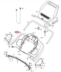 Proform Performance 1050 400c Laufband Display Konsole Basis 332831 - Bild 1 von 2