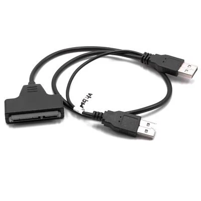 SATA zu USB Adapter Anschlusskabel für 2'5" HDD Festplatten - Bild 1 von 2