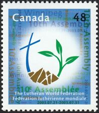 LOGO * LUTHERAN WORLD FEDERATION = Canada 2003 #1992 MNH STAMP