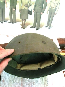 USMC army USA rare Helmet liner Marine Corps Army WW II + Military never issued. - Picture 1 of 11