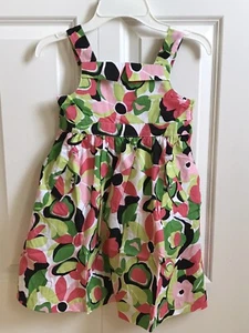 Nwt Size 6 Gymboree Girl Palm Beach Paradise Floral Gem Pocket Dress - Picture 1 of 1