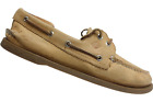 SPERRY TOP-SIDER A/O 2-Eye Brown 10.5 M Men Leather Boat Shoes