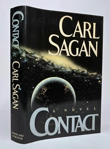 Contact by Carl Sagan 1985 First Edition First 1979 1st Edition/Printing HC$DJ - Picture 1 of 11