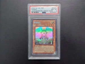 Yugioh - Honest LODT-EN001 Ghost Rare 2008 Original PSA 8 - Picture 1 of 6