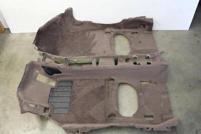 Alfombra interior Porsche marrón cacao Boxster Cayman original OEM 2005-2012 Foto 1 de 4